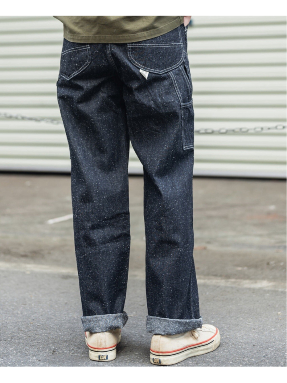 🇺🇸Ship Slub Pearl Yarn Indigo Denim Carpenter Pants Non Stock 36x30